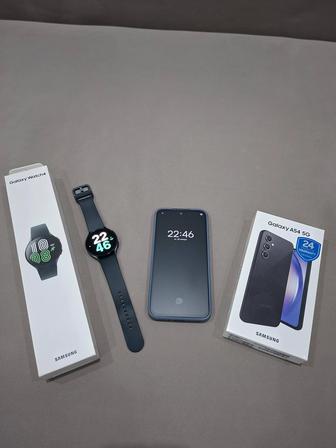 Продам телефон Samsung galaxy A54 и часы Samsung galaxy watch 4