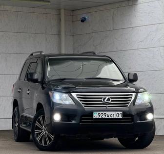 Услуга прокат автомобиля Lexus 570 с водителем