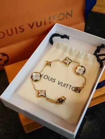 Браслет Louis Vuitton позолота в упаковке