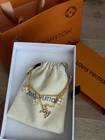 Браслет Louis Vuitton позолота в упаковке