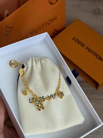 Браслет Louis Vuitton позолота в упаковке