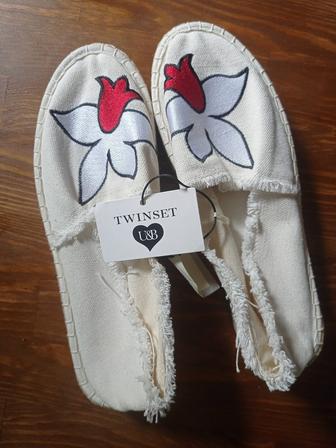 Эспадрильи женские бренда TWINSET 38 размер