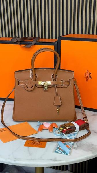 Сумка Hermes Birkin кожа 30 см в фирменной подарочной коробке