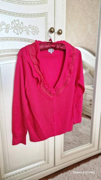 Кардиган из шерсти мериноса пр Корея