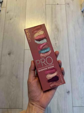 Catrice тени палетка Pro Slim Eyeshadow Slim Blushing Ocean Новая