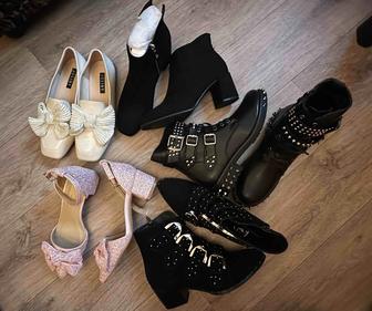 Ботинки, босоножки, сандалии, кроссовки( Bershka , Loretta very, asos)