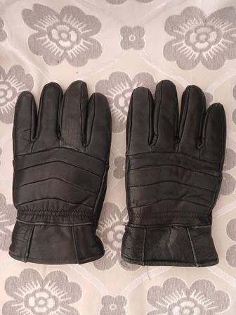 Перчатки кожаные