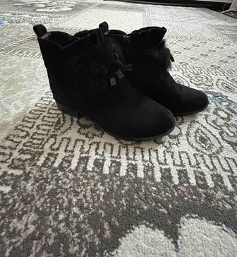 Ботильоны замш