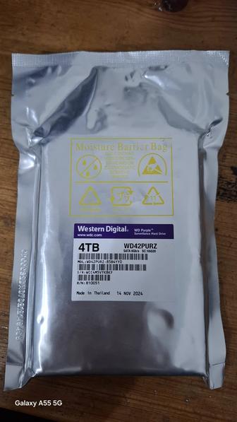 Жесткий диск WD Purple 4Тб