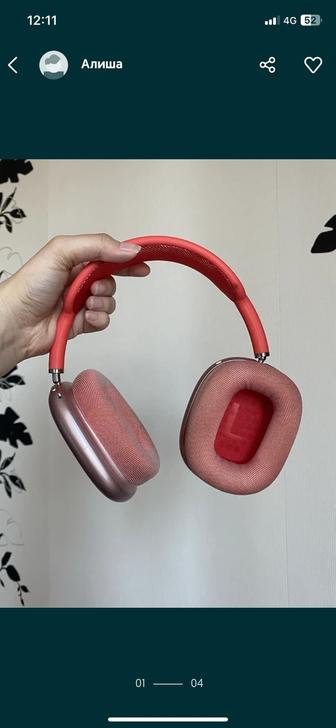 беспроводные наушники airpods max red