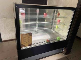 Витринный холодильник для шашлыка гриль аппарат прадается
