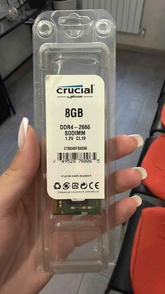 Продам новую оперативную память 8GB DDR4 2666MHz SODIMM (для ноутбука)