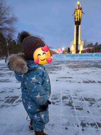 Зимний комбинезон на мальчика