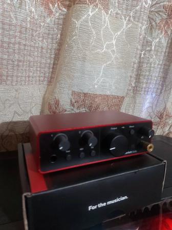 Звуковая карта focusrite scarlett solo 4th