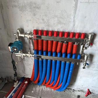 Отопление под ключ. Тёплые полы. Вентиляция