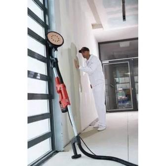 Шкурка стен и потолков аппаратом