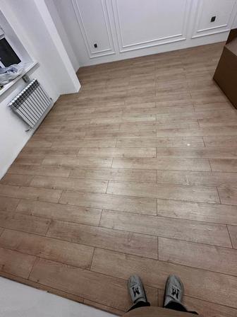 Укладка ламината установка плинтуса