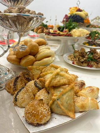 Самса, бауырсақ, чебурек.