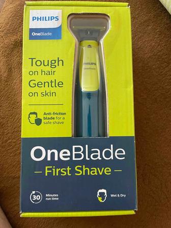 Philips one blade first shave
