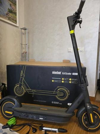 Ninebot MAX g30P, Б/У, ПРОБЕГ1029КМ