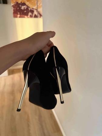 Туфли замшевые