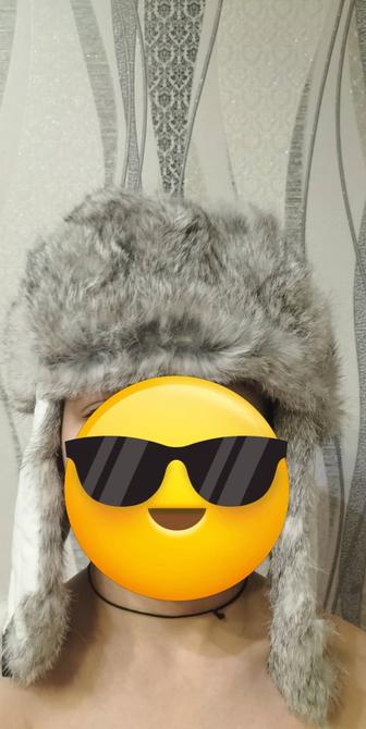 Продам новую натуральную ушанку из кролика