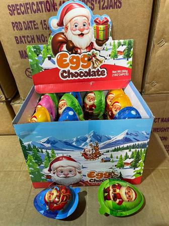 Новогодние киндер яйца