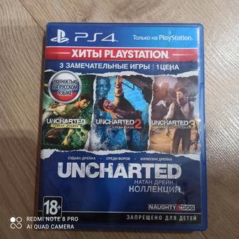 Продам диск Uncharted collection (1,2,3)