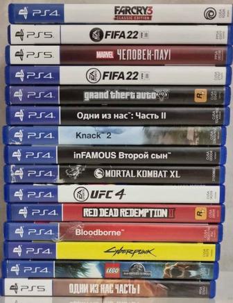 Продам игры ps4/5