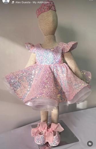 Платье на годик