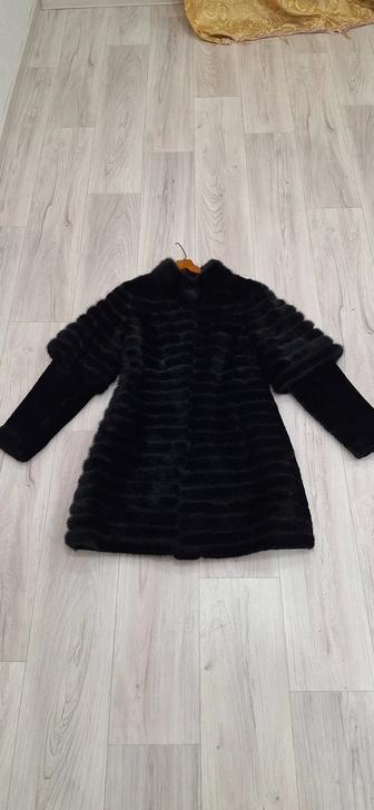 Шуба комбинированная