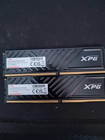 Озу 16gb 2x8gb XPG ddr4 3200