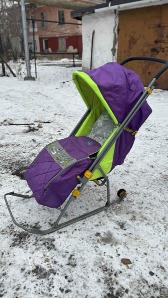 Санки-коляска