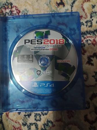 PES 2018 диск для PS4, PS5