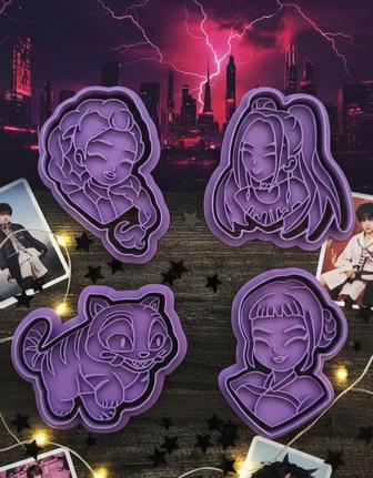 Трендовая форма штамп 2 в 1 для печенья на заказ