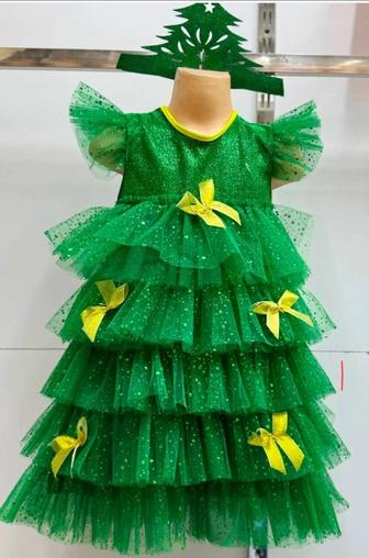 Новогоднее платье Ёлочка