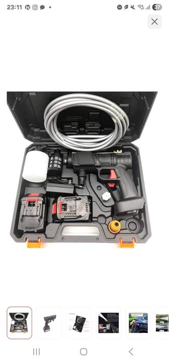 Мойка высокого давления Edon аккумуляторный 70 бар, YY-1601T