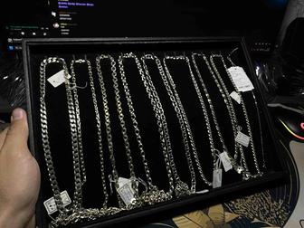 Серебрянные изделия(цепочки,кольца,кулоны,сережки,браслеты,925 проба)