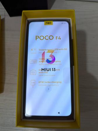 Продам телефон POCO F4 6/128Gb Night Black