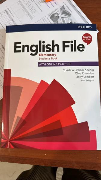 Английский English file ,4- издание