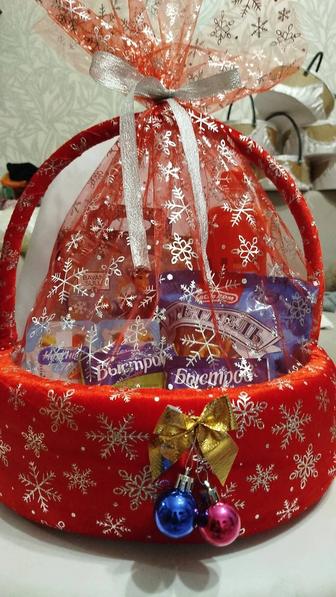 Корзины для подарков . Ручная работа