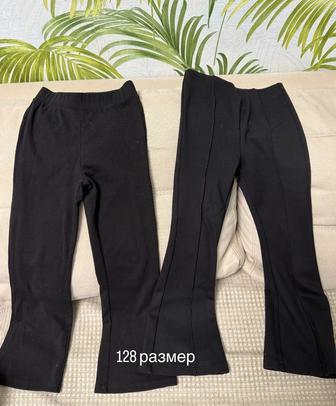 Штаны для девочек размер 122-128 в школу хороший состояние