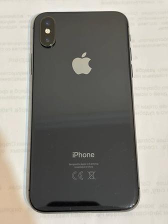 iPhone X 64g черный