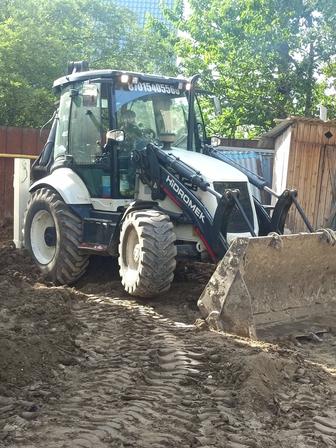 3в1 экскаватор погрузчик петушок