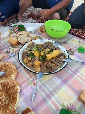 Готовлю вкусный плов и куырдак