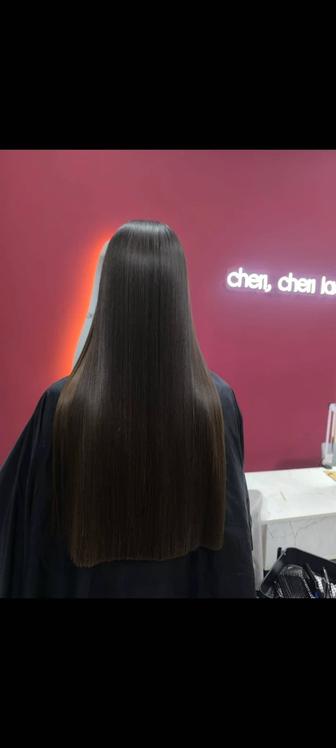 Кератин ботокс волос