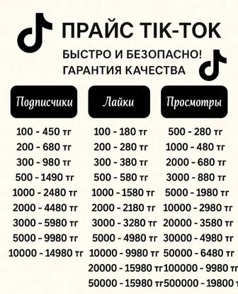 Накрутка Tik Tok и Instagram