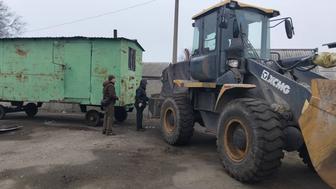 Услуги фронтального погрузчика по часовой и на длительный срок