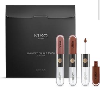 Новый набор двусторонних блесков Кико, с брендированным пакетом