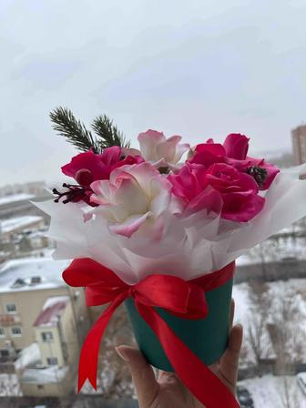 Мыльные розы на новый год